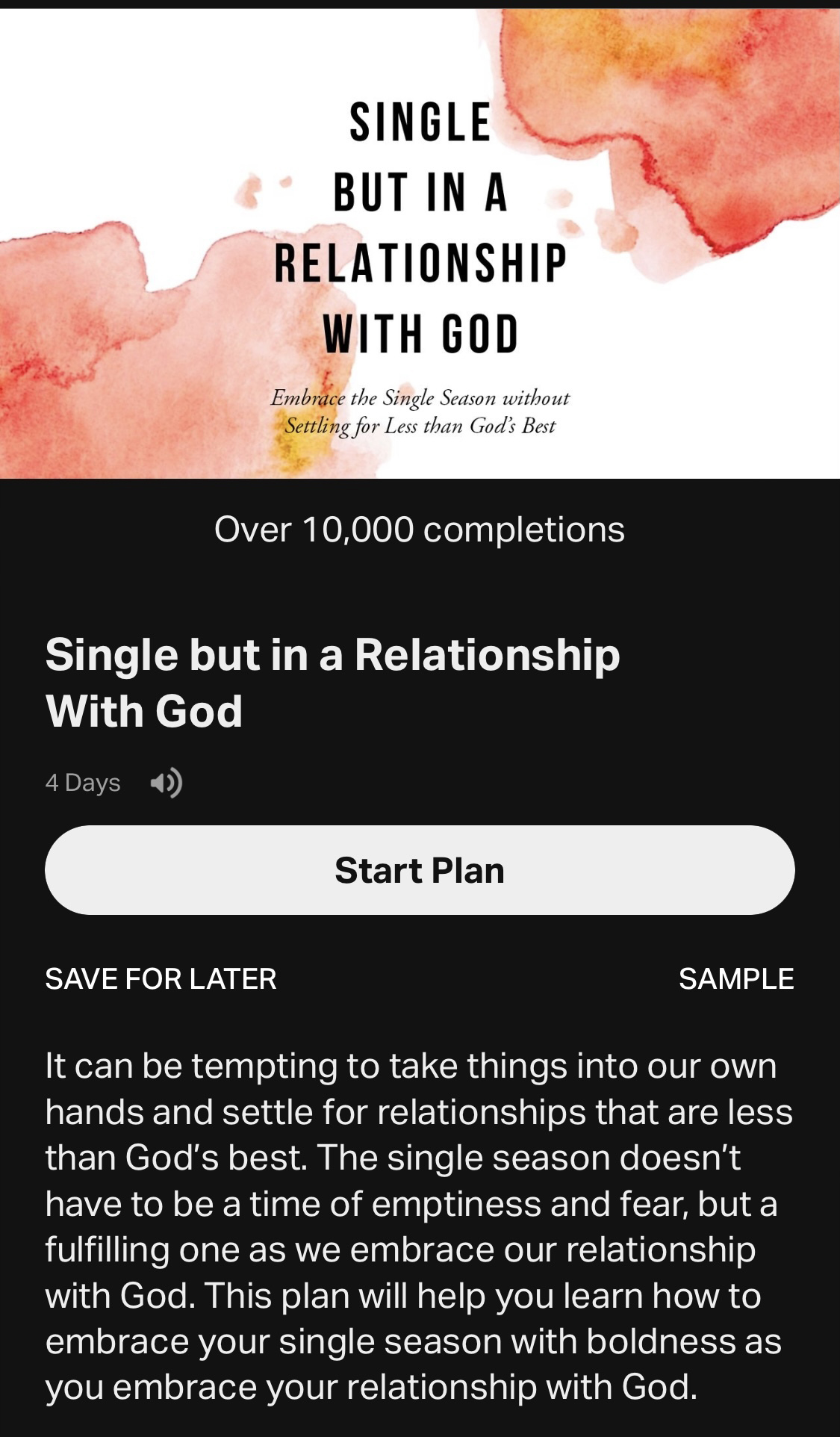 Single but in a Relationship With God YouVersion