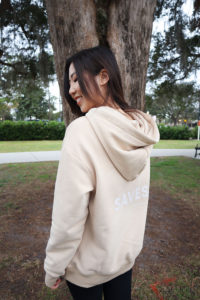 Back of Jesus Saves Hoodie