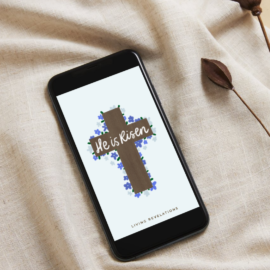 He is risen phone wallpaper